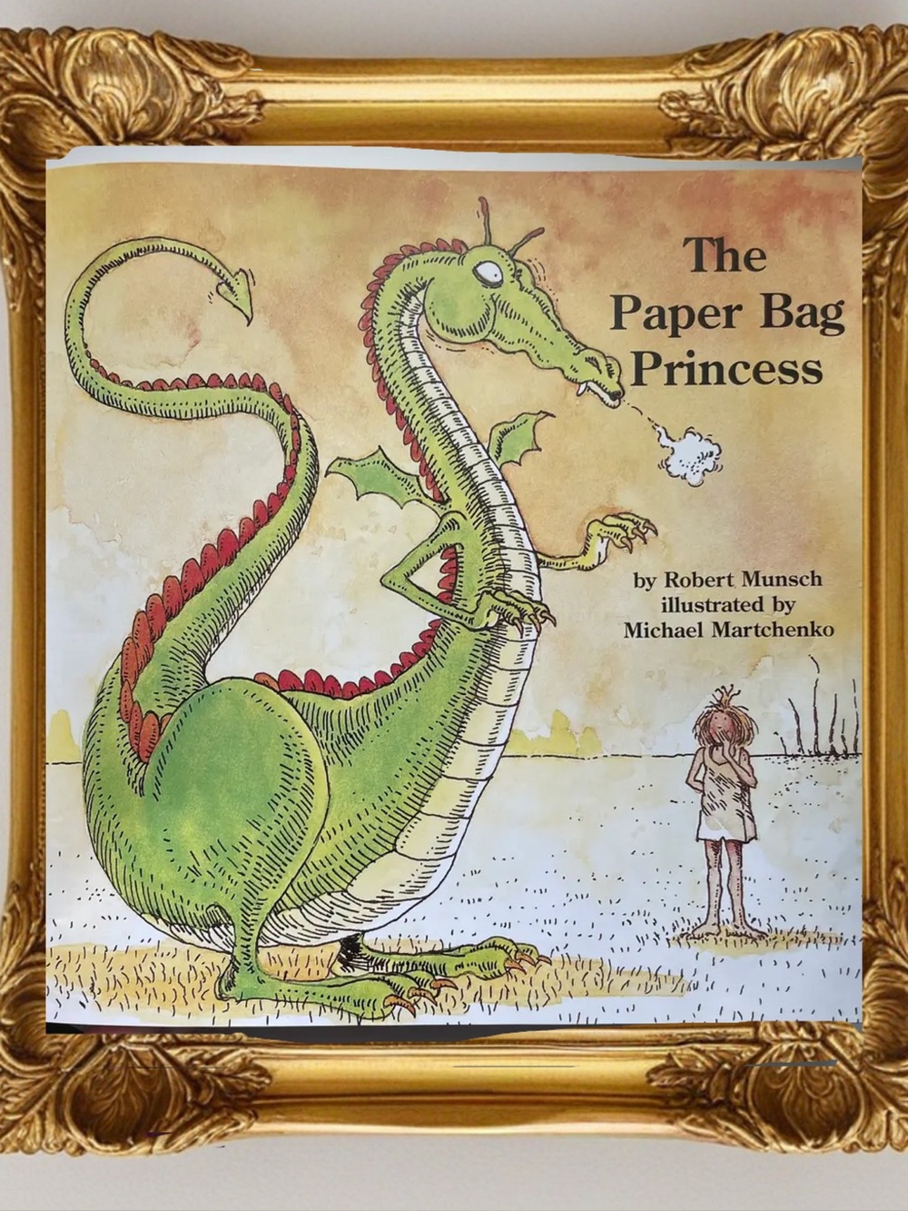 The Paper Bag Princess Book Signed (unauthenticated)  Hardcover Copy 2020